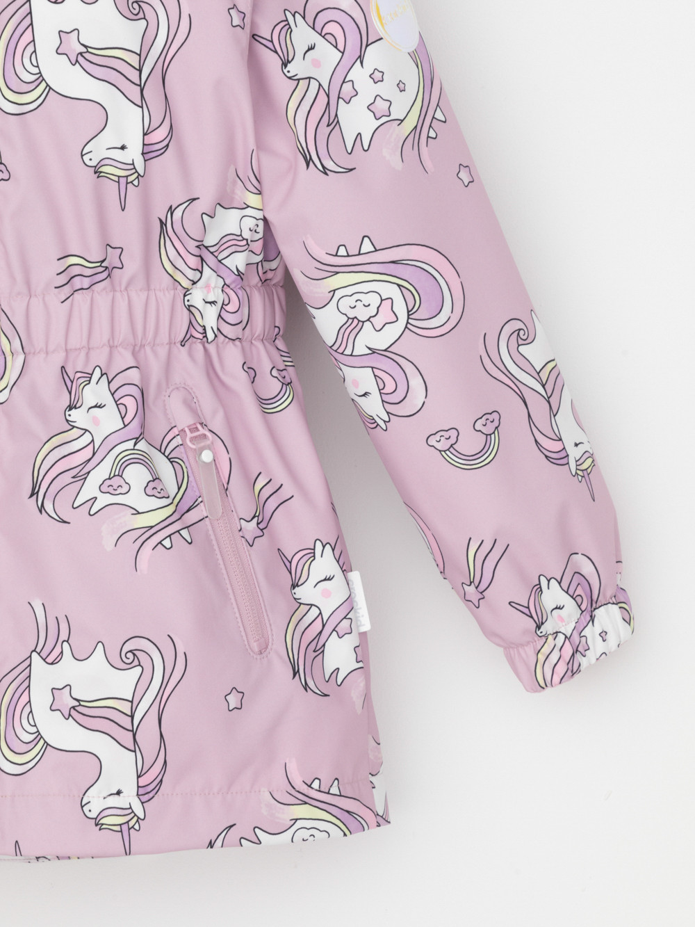 Куртка для девочки, артикул: ВК 32118/н/5 УЗГ, цвет: розовый, фото 7