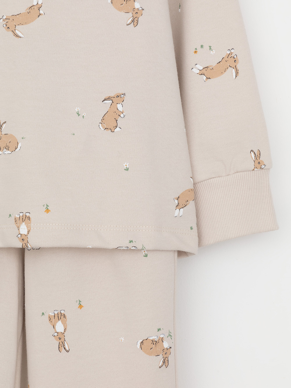 Пижама для девочки, артикул: КП 1611, цвет: бежевый, фото 7