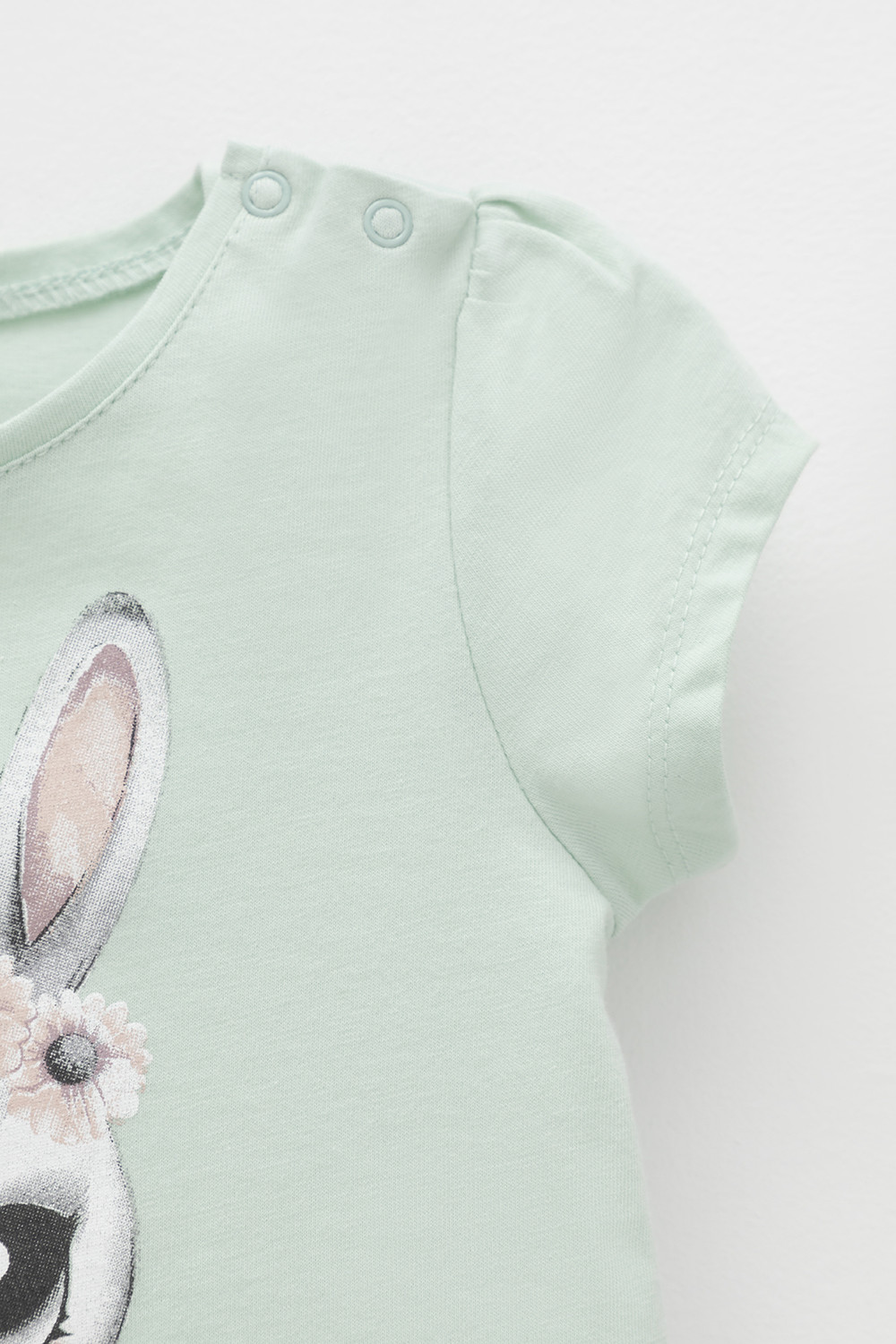 Футболка для девочки, артикул: КР 302702, цвет: зеленый, фото 7