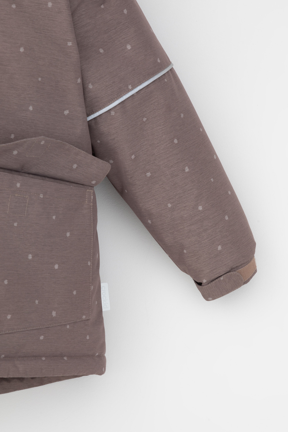 Куртка для девочки, артикул: ВК 38114/н/2 ГР, цвет: коричневый, фото 7