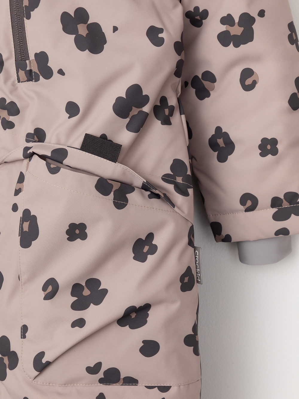 Комбинезоны утепленные для девочки, артикул: ВК 60136/н/1 ГР, цвет: бежевый, фото 7