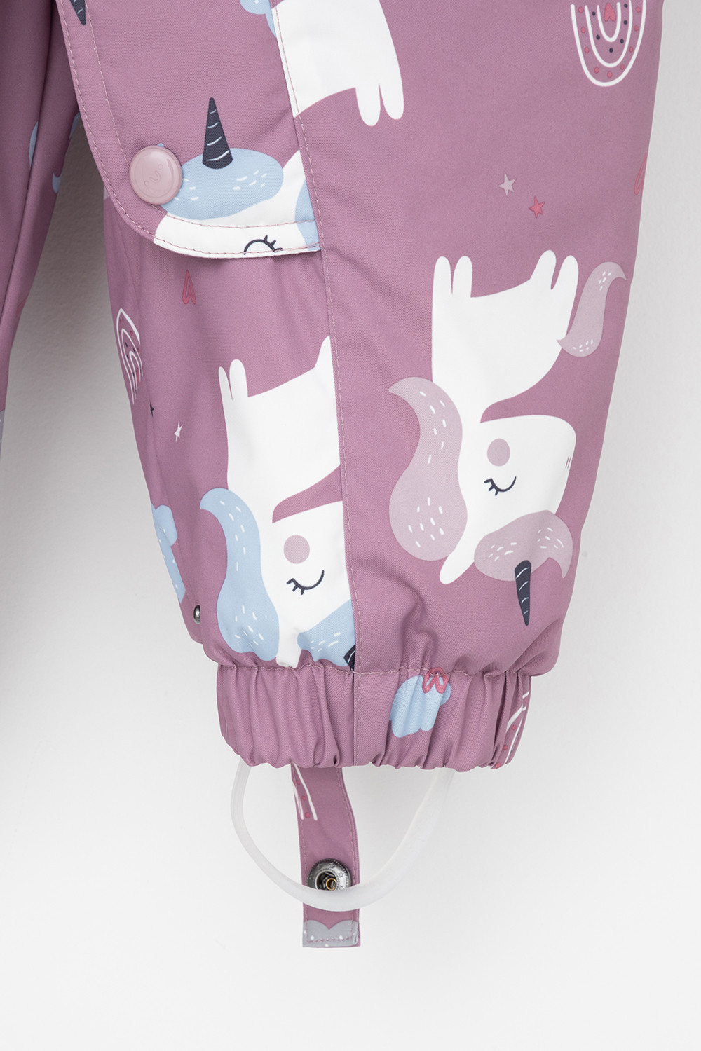 Комбинезоны утепленные для девочки, артикул: ВК 60113/н/6 УЗГ, цвет: фиолетовый, фото 7