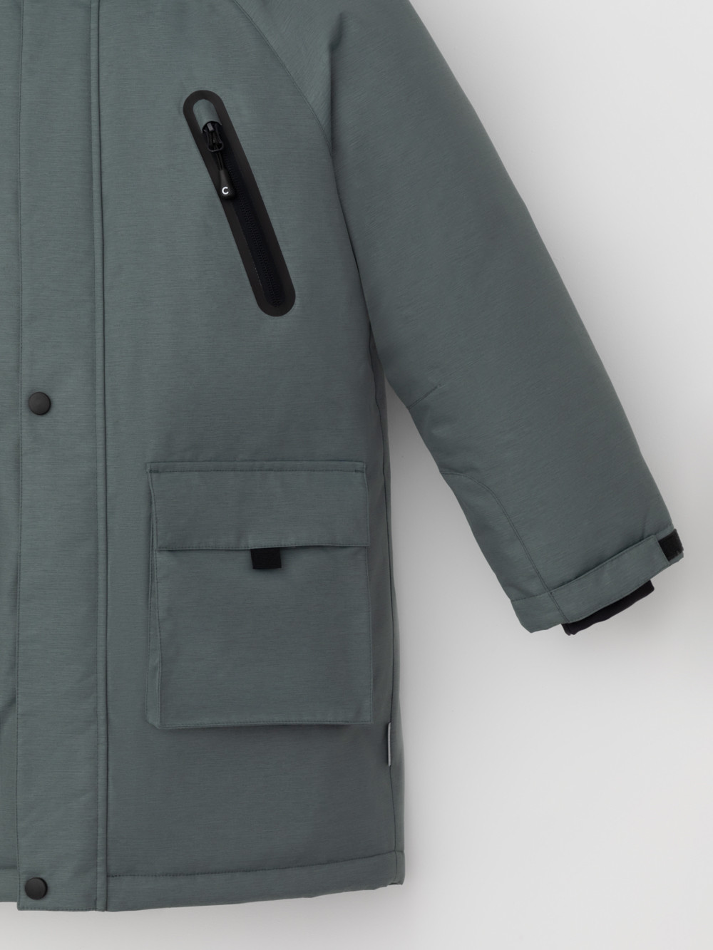 Пальто, плащи для мальчика, артикул: ВК 36112/2 ГР, цвет: зеленый, фото 7