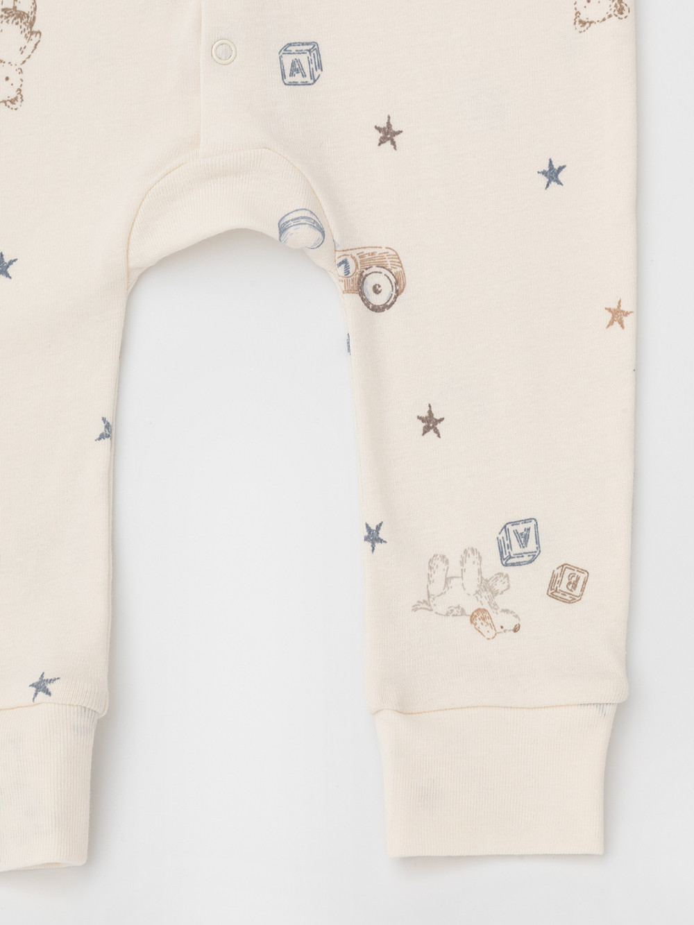 Комбинезон для новорожденных, артикул: К 6535-2уп, цвет: бежевый, фото 7