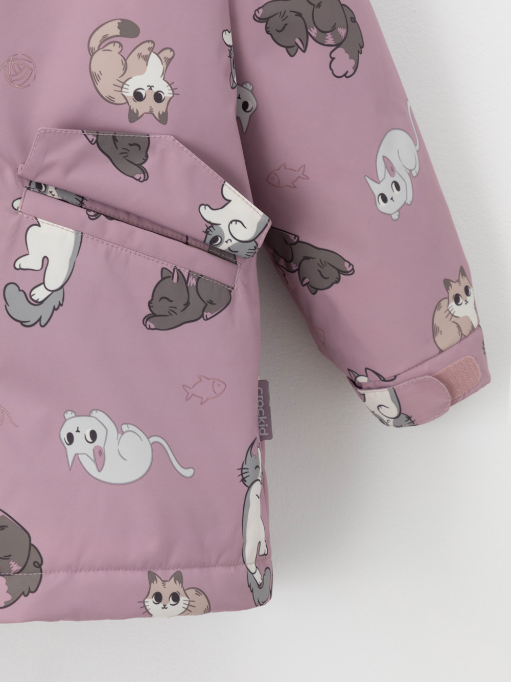 Куртка для девочки, артикул: ВК 32167/н/9 Ал, цвет: розовый, фото 7