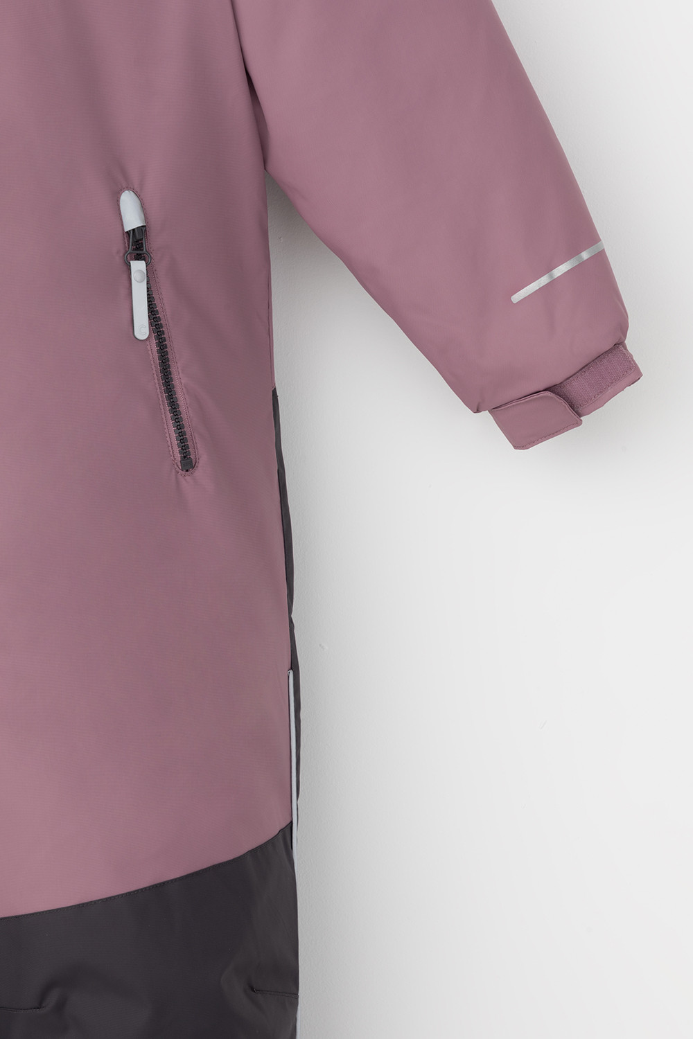 Комбинезоны утепленные для девочки, артикул: ВК 60122/1 ГР, цвет: фиолетовый, фото 7