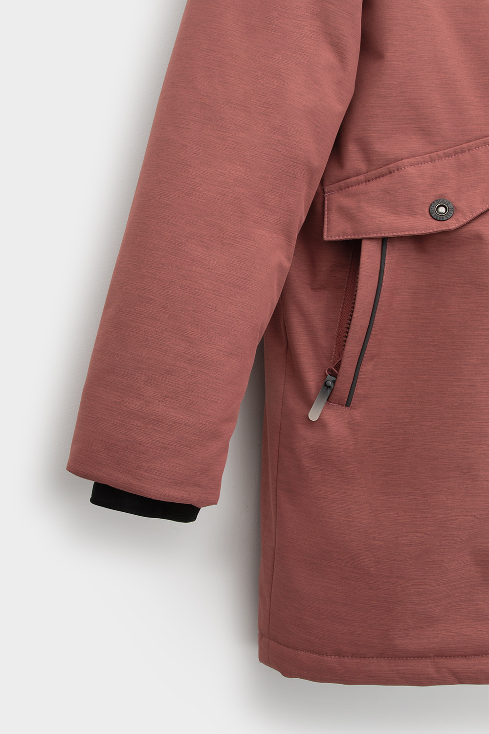 Пальто, плащи для мальчика, артикул: ВК 36097/2 ГР, цвет: коричневый, фото 7