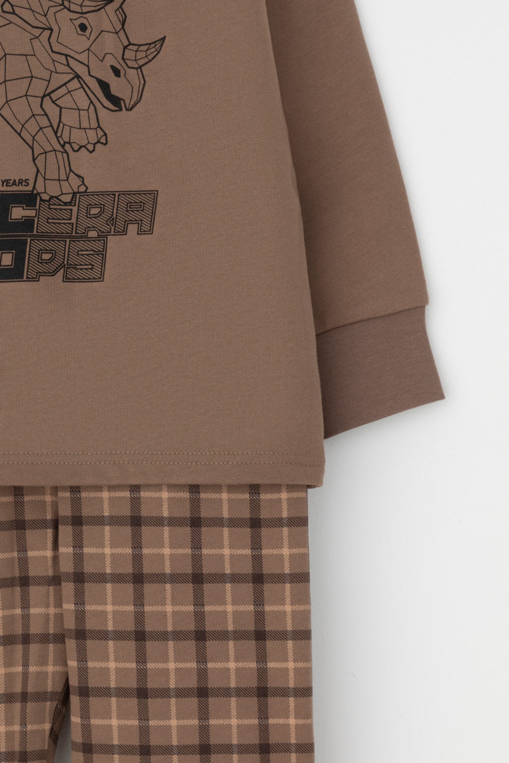 Пижама для мальчика, артикул: К 1567, цвет: коричневый, фото 7