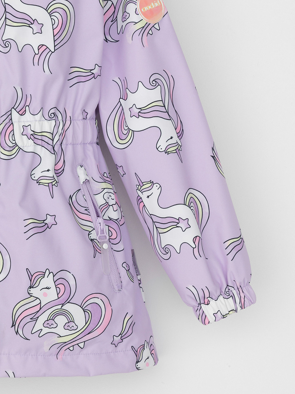 Куртка для девочки, артикул: ВК 32118/н/6 УЗГ, цвет: фиолетовый, фото 7