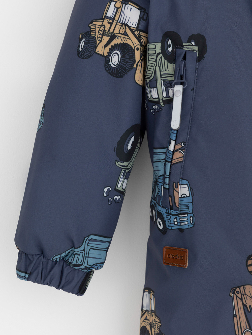 Комбинезоны утепленные для мальчика, артикул: ВК 60085/н/58 УЗГ, цвет: синий, фото 7