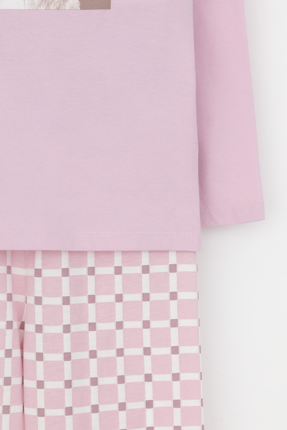 Пижама для девочки, артикул: К 1623, цвет: розовый, фото 7