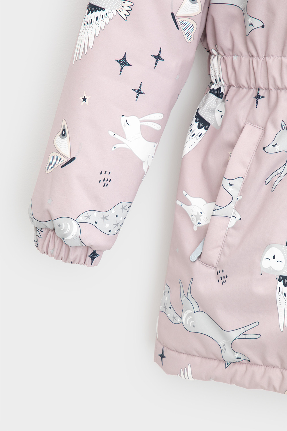 Куртка для девочки, артикул: ВК 38098/н/2 УЗГ, цвет: розовый, фото 7