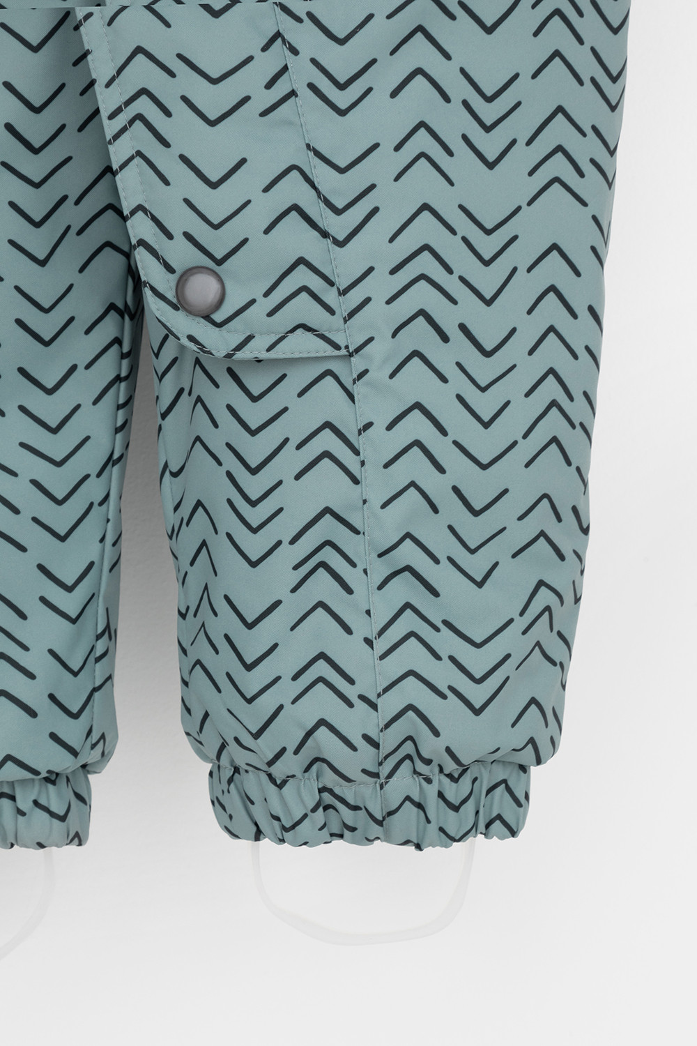 Комбинезоны утепленные для мальчика, артикул: ВК 60113/н/10 УЗГ, цвет: зеленый, фото 7