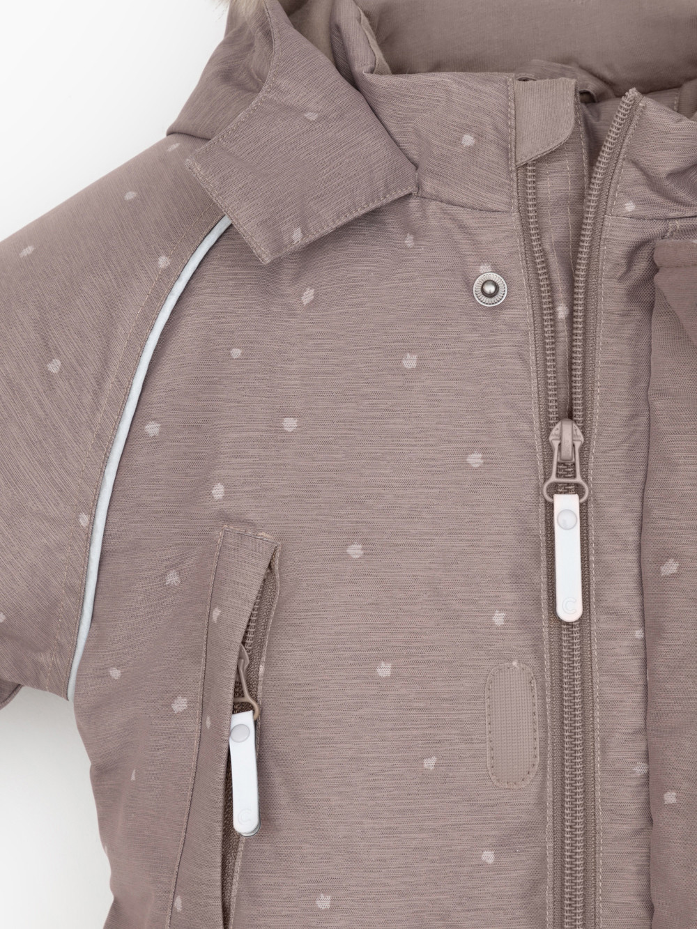 Комбинезоны утепленные для девочки, артикул: ВК 60103/н/8 УЗГ, цвет: коричневый, фото 7