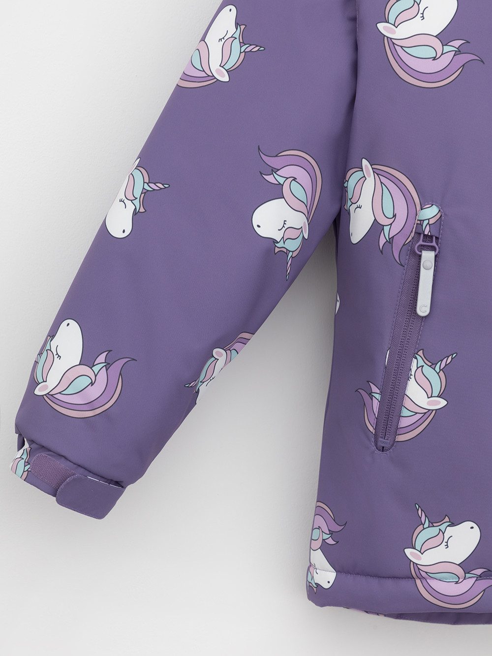 Куртка для девочки, артикул: ВК 38095/н/6 Ал, цвет: фиолетовый, фото 7