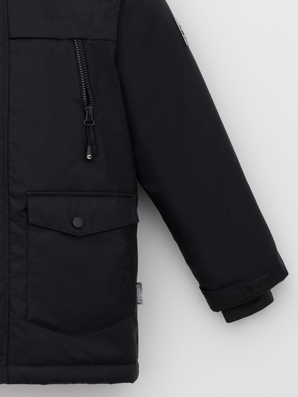 Куртки для мальчика, артикул: ВК 36111/2 ГР, цвет: черный, фото 7