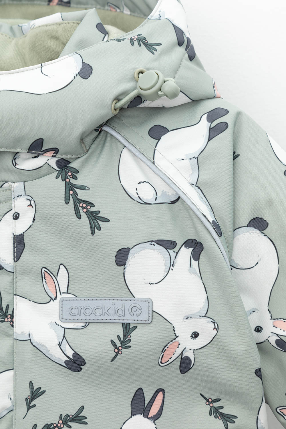 Комбинезоны утепленные для девочки, артикул: ВК 60032/н/34 Ал, цвет: хаки, фото 7