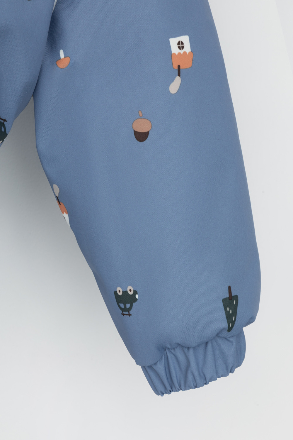 Комбинезоны утепленные для мальчика, артикул: ВК 60116/н/10 ГР, цвет: голубой, фото 7