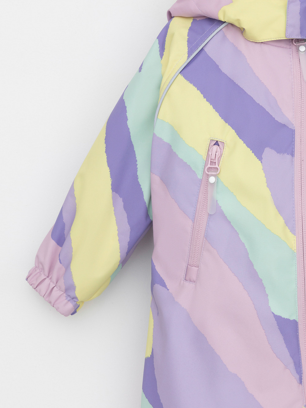 Комбинезоны утепленные для девочки, артикул: ВК 60088/н/17 Ал, цвет: мульти, фото 7