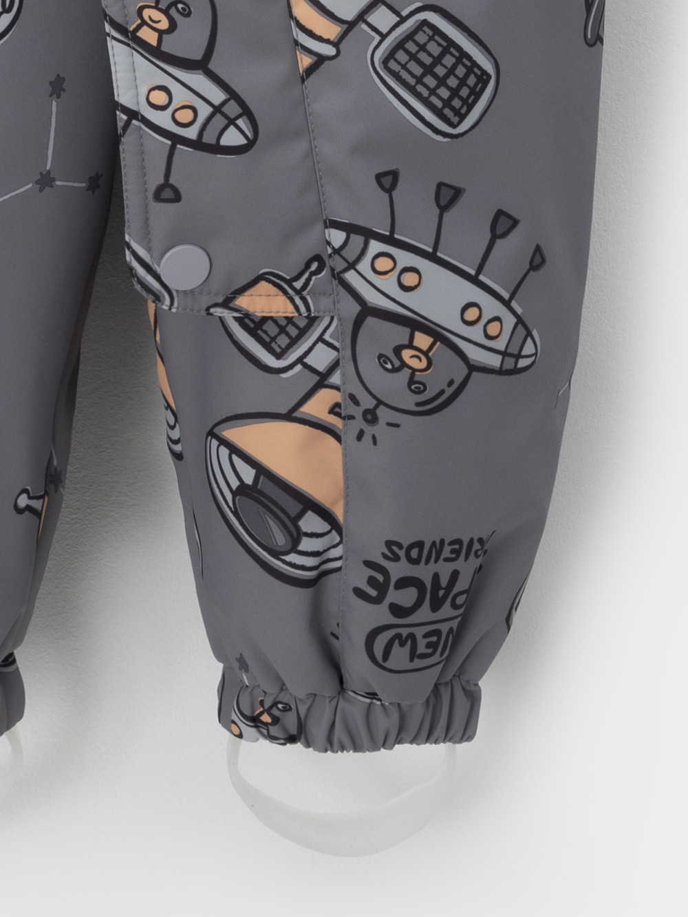 Комбинезоны утепленные для мальчика, артикул: ВК 60134/н/3 Ал, цвет: серый, фото 7