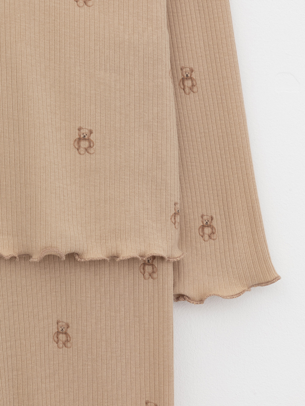 Пижама для девочки, артикул: К 1618, цвет: бежевый, фото 7