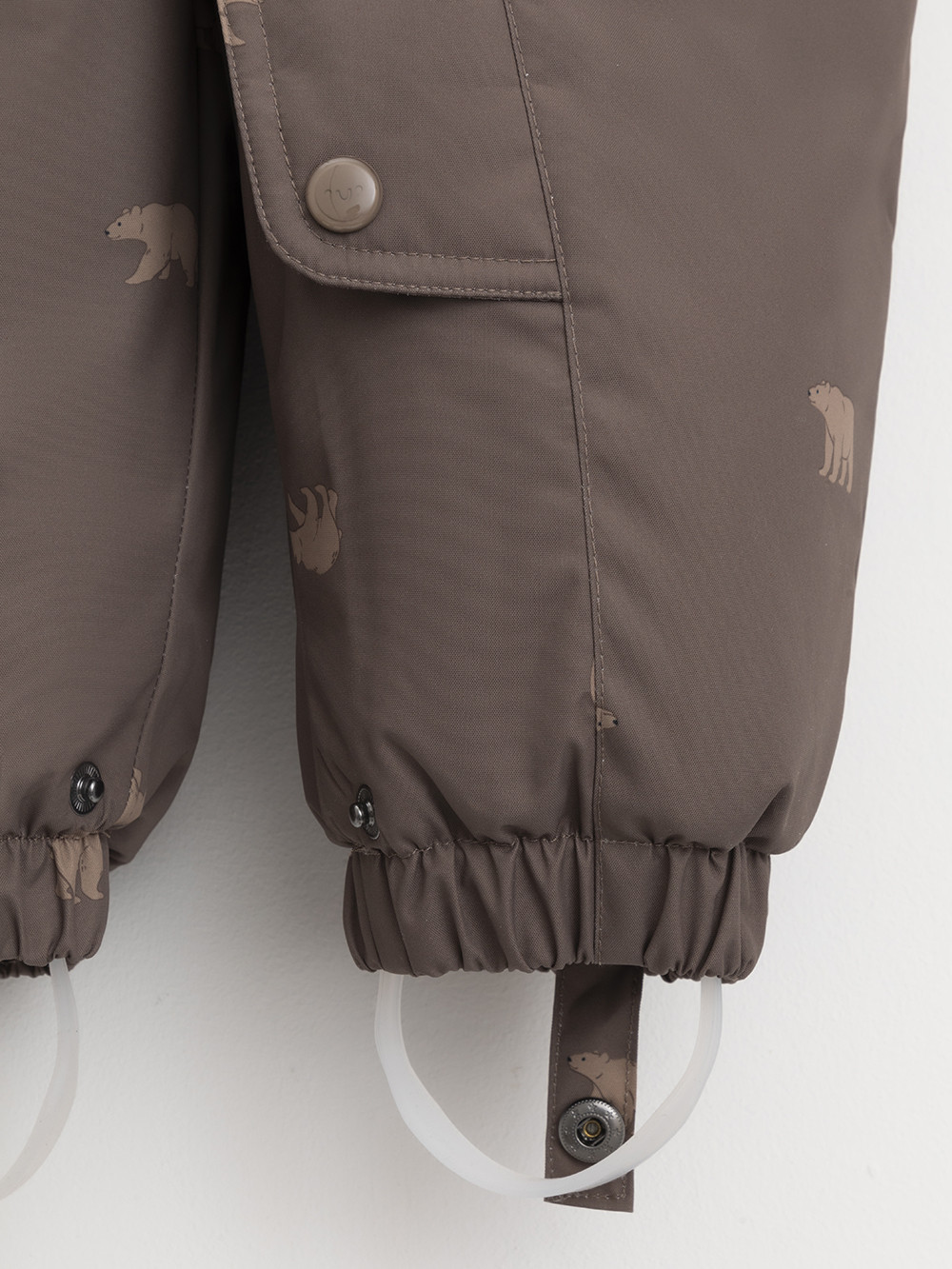 Комбинезоны утепленные для мальчика, артикул: ВК 60133/н/1 УЗГ, цвет: коричневый, фото 7