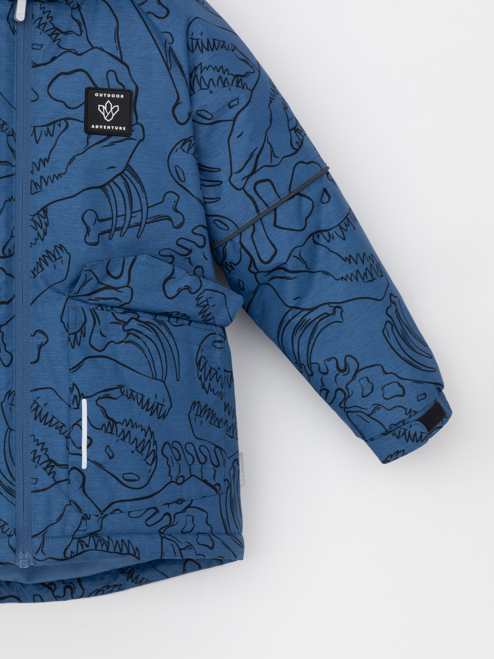 Куртки для мальчика, артикул: ВК 36093/н/3 ГР, цвет: синий, фото 7