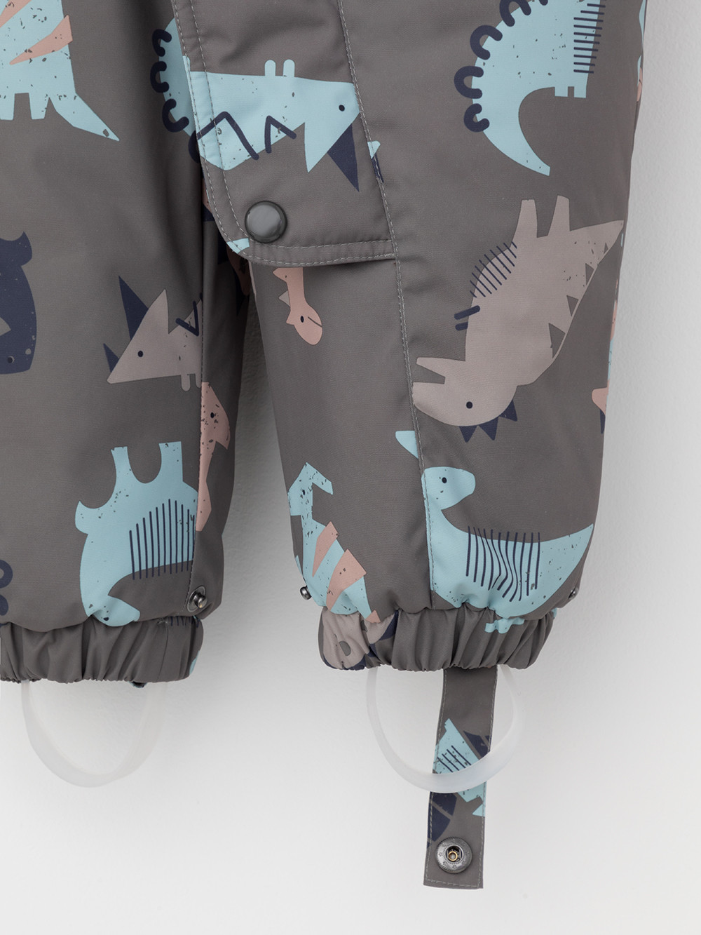 Комбинезоны утепленные для мальчика, артикул: ВК 60032/н/62 Ал, цвет: коричневый, фото 7