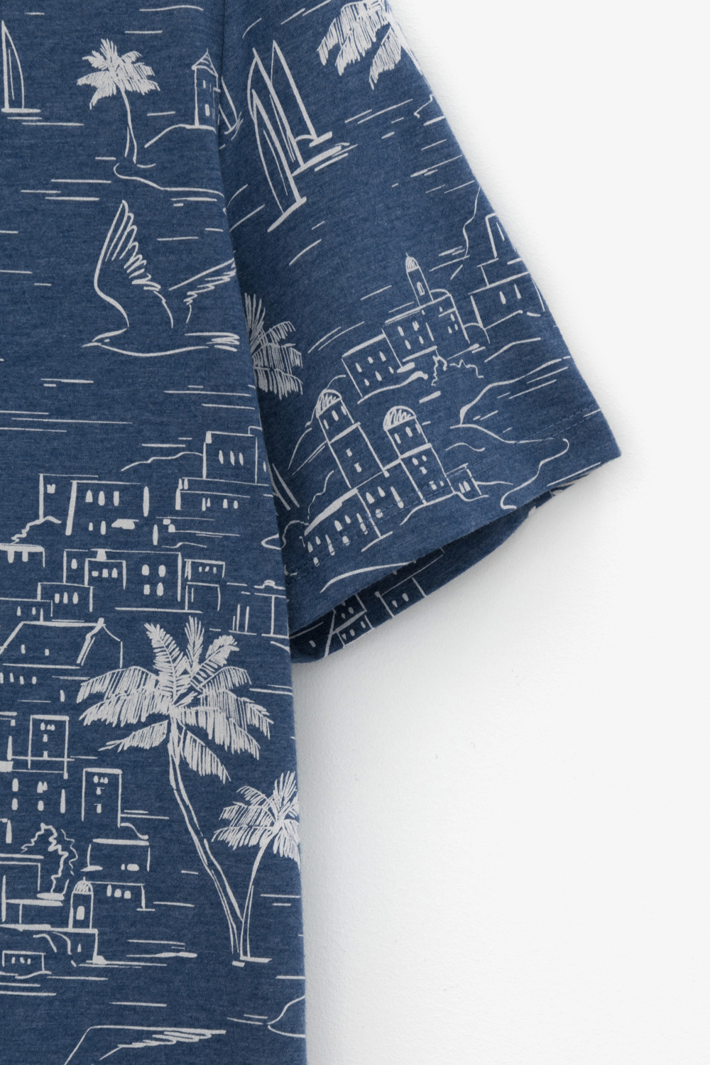 Футболки для дома для мам, артикул: Е 30083, цвет: синий, фото 7