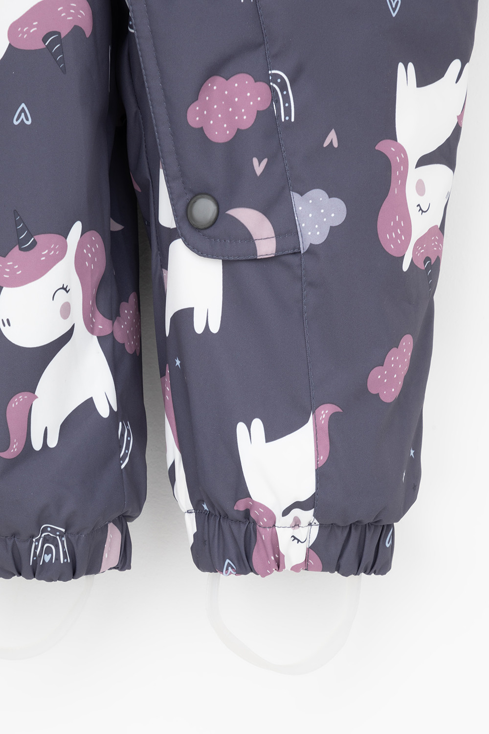 Комбинезоны утепленные для девочки, артикул: ВК 60113/н/4 УЗГ, цвет: темно-серый, фото 7