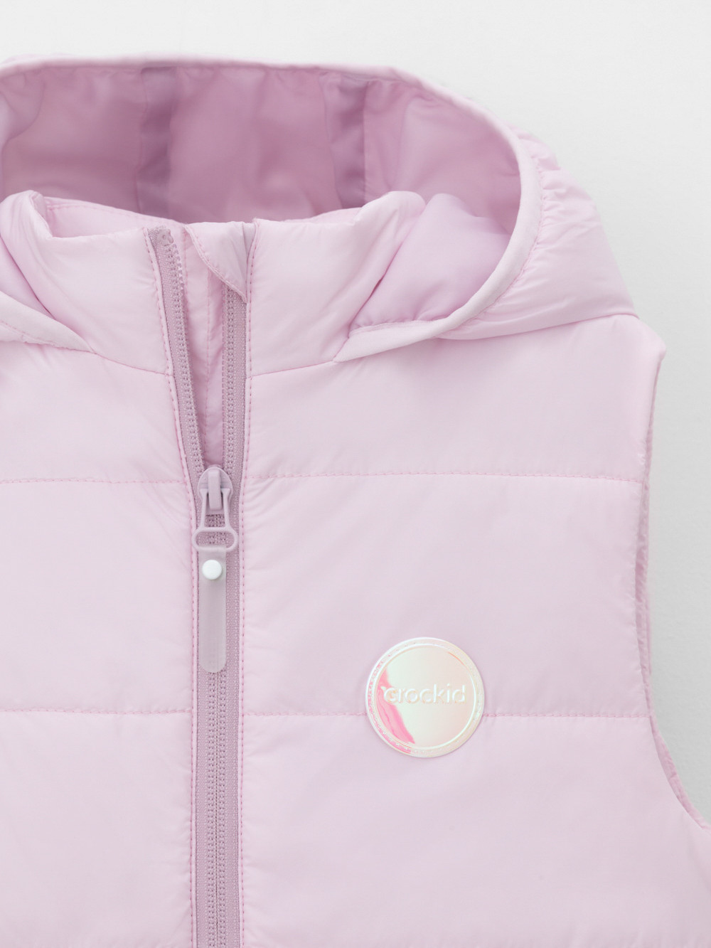 Жилет для девочки, артикул: ВК 35010/7 ГР, цвет: розовый, фото 7