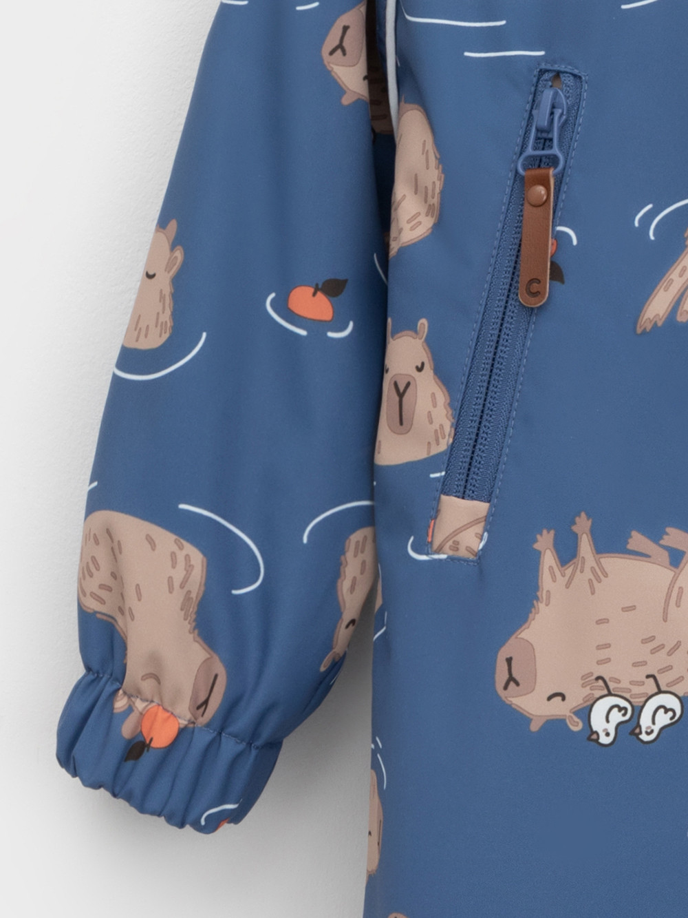 Комбинезоны утепленные для мальчика, артикул: ВК 60088/н/24 Ал, цвет: синий, фото 7