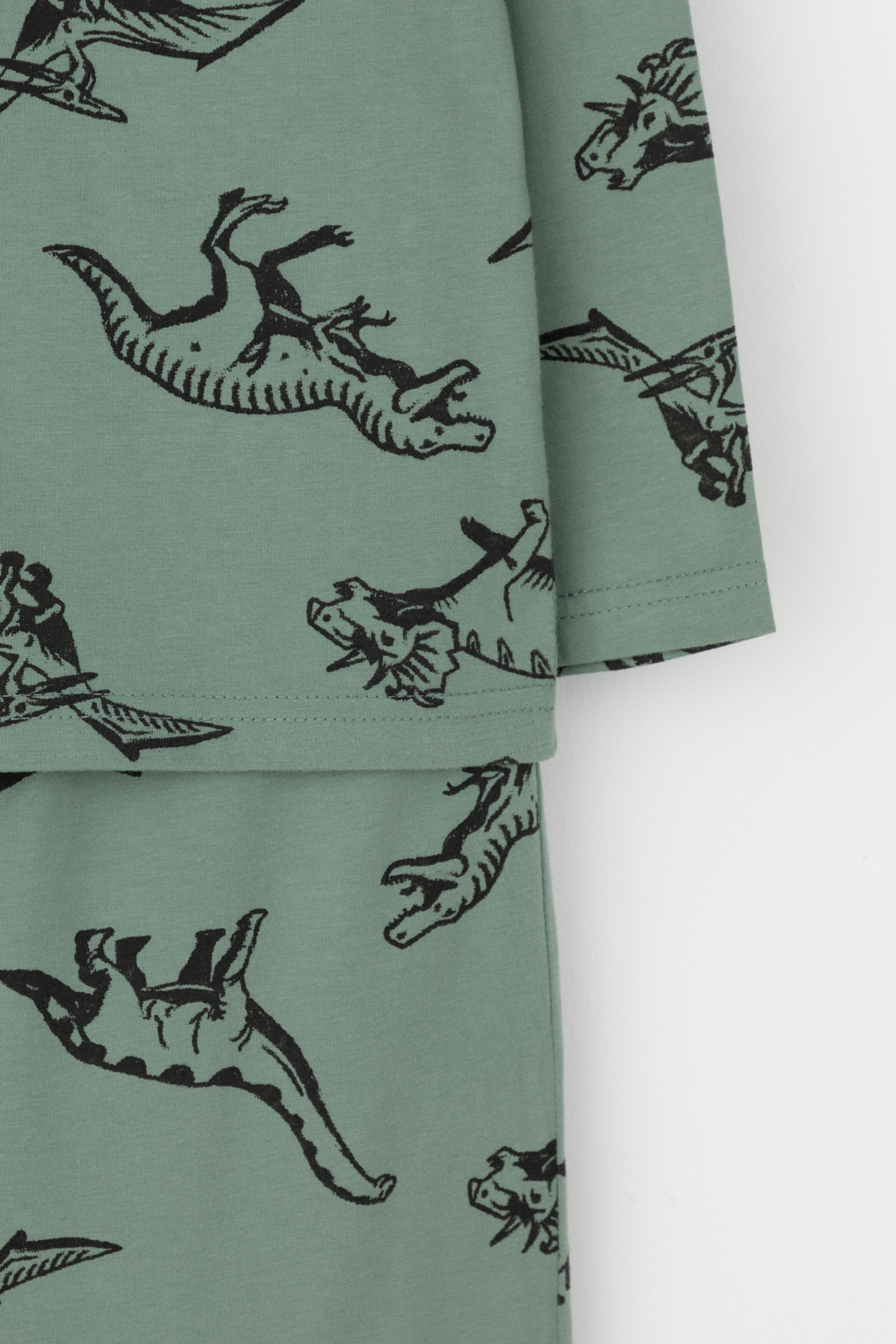 Пижама для мальчика, артикул: К 1561, цвет: зеленый, фото 7