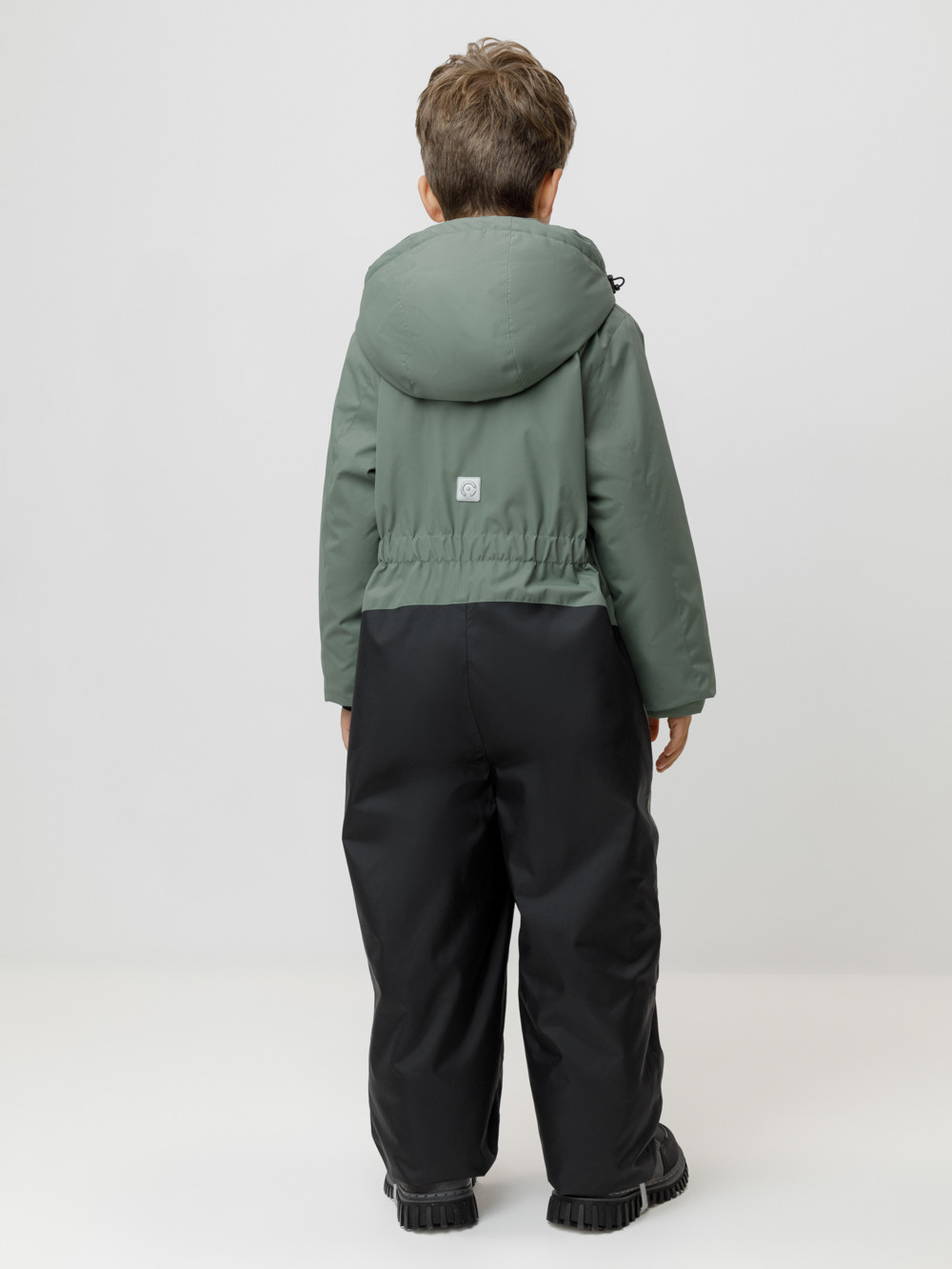 Комбинезоны утепленные для мальчика, артикул: ВК 60137/2 ГР, цвет: зеленый, фото 7