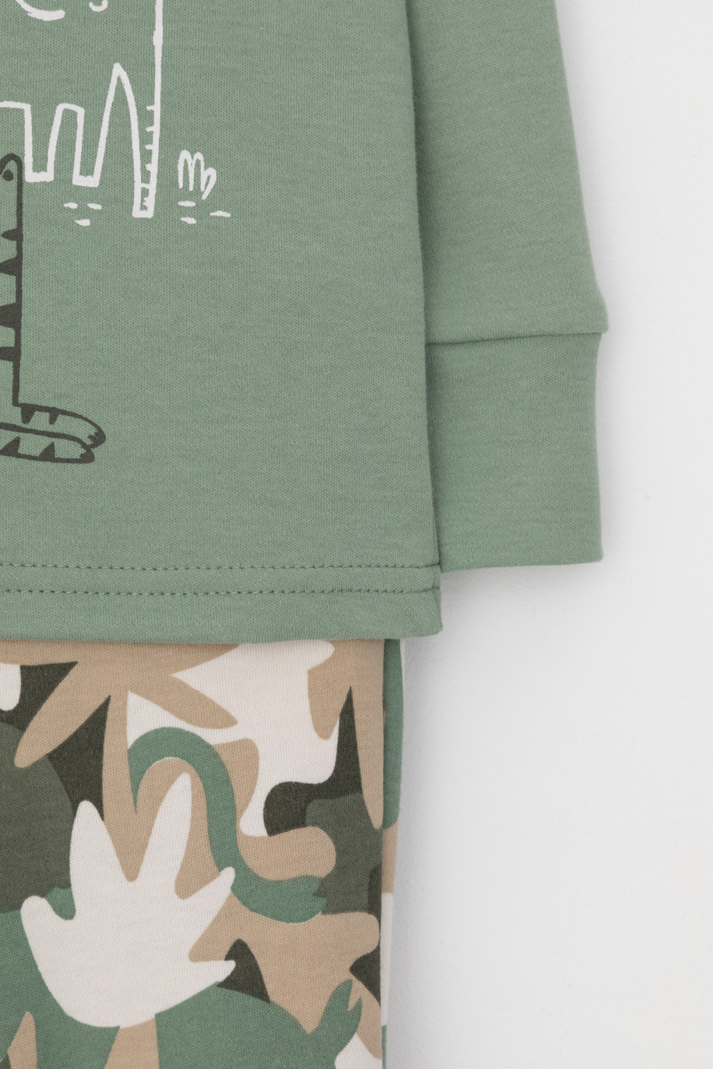 Пижама для мальчика, артикул: К 1541/24, цвет: хаки, фото 7