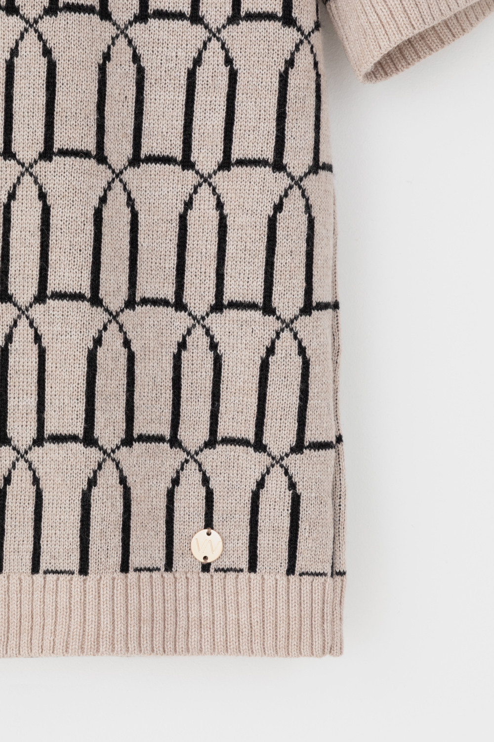 Джемперы женские для мам, артикул: ЕВ 30180/ш, цвет: бежевый, фото 7