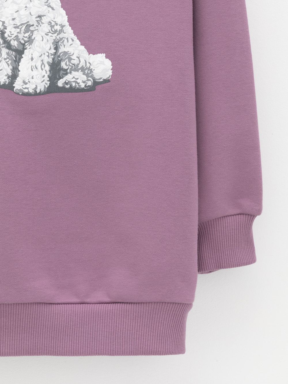 Свитшоты для девочки, артикул: КР 302883, цвет: фиолетовый, фото 7