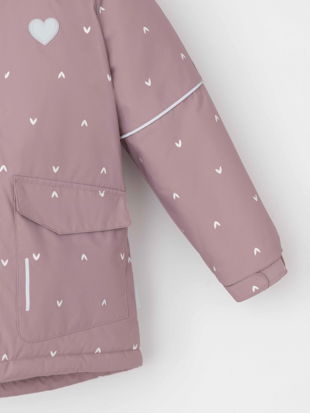 Куртка для девочки, артикул: ВК 38121/н/1 ГР, цвет: розовый, фото 7