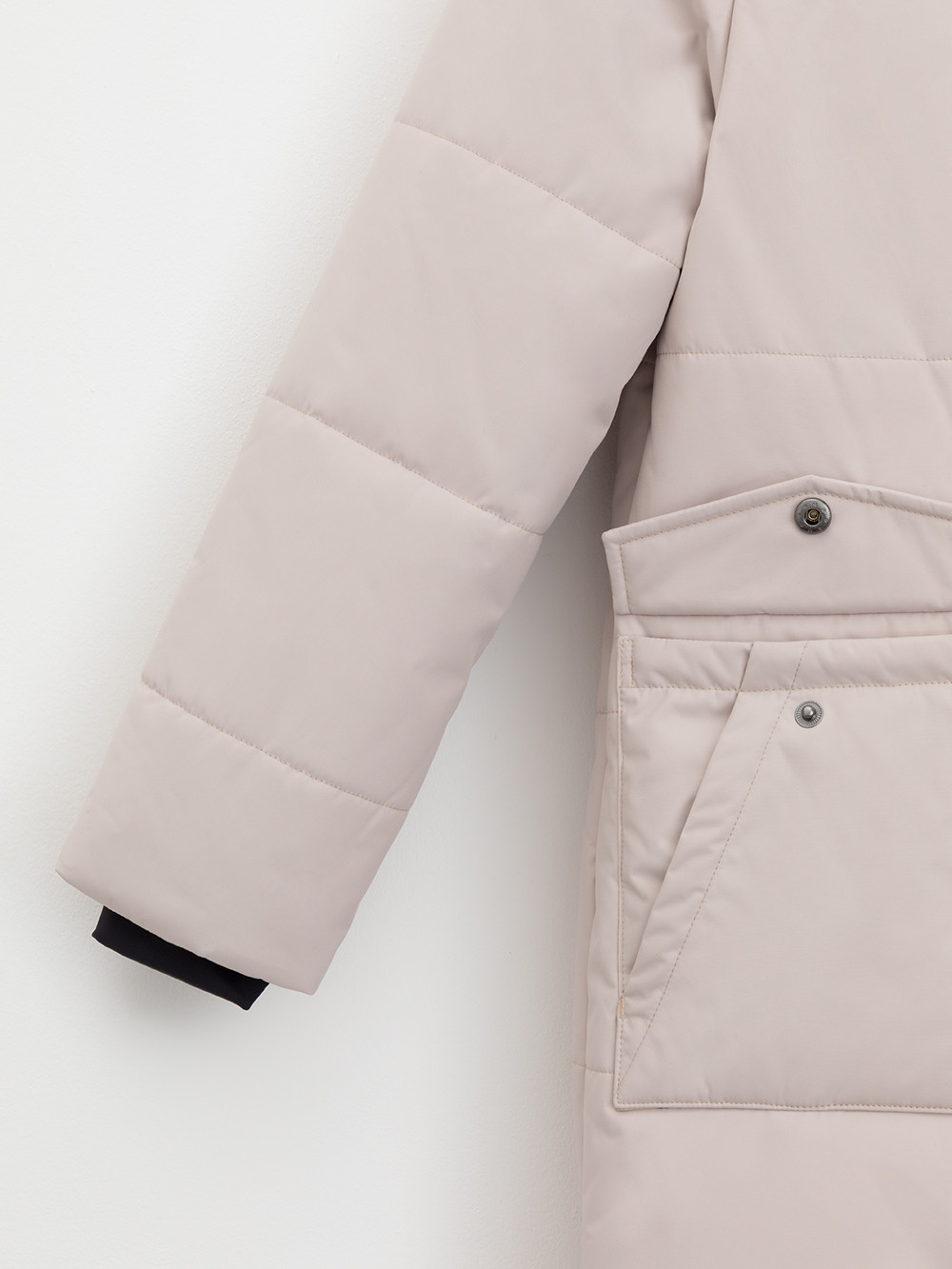 Пальто для девочки, артикул: ВК 38128/2 УЗГ, цвет: серый, фото 8