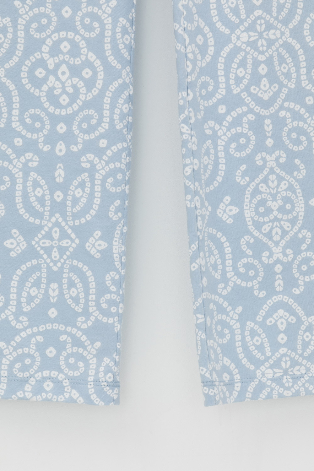 Брюки для дома для мам, артикул: Е 40046, цвет: голубой, фото 8