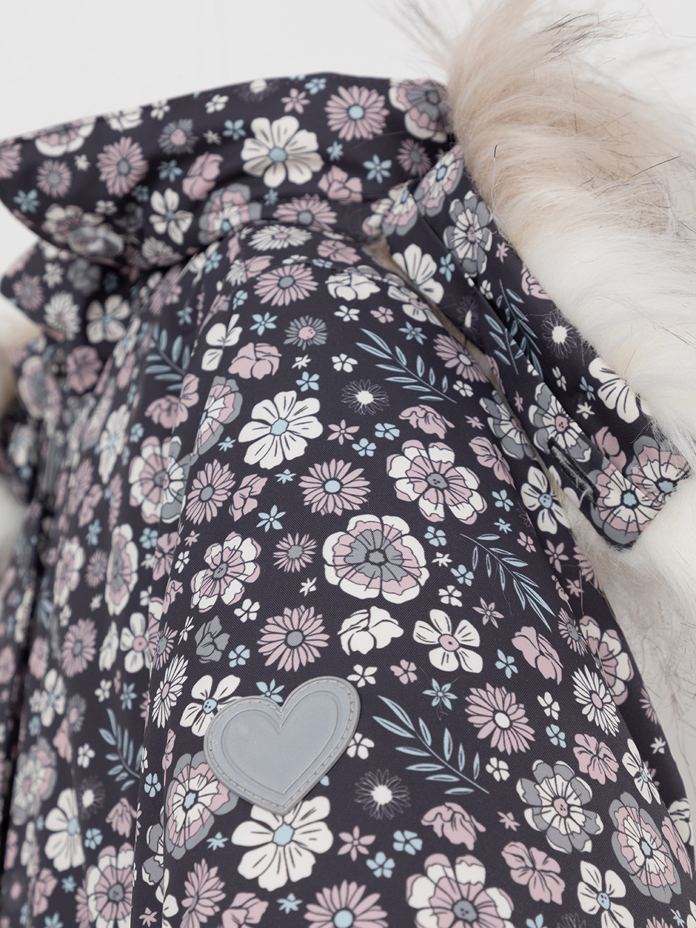 Куртка для девочки, артикул: ВК 38122/н/3 УЗГ, цвет: темно-серый, фото 8