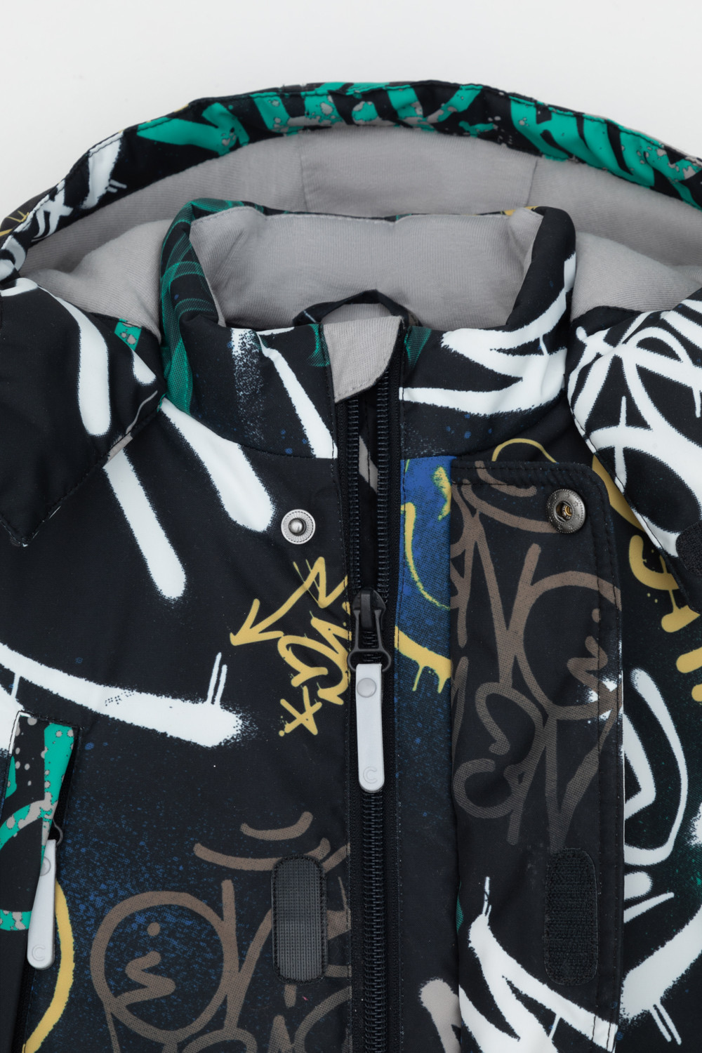 Комбинезоны утепленные для мальчика, артикул: ВК 60032/н/48 Ал, цвет: черный3, фото 8