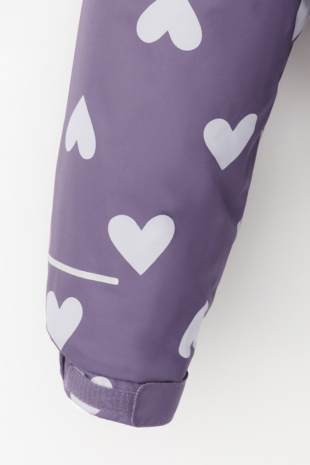 Комбинезоны утепленные для девочки, артикул: ВК 60120/н/3 ГР, цвет: фиолетовый, фото 8