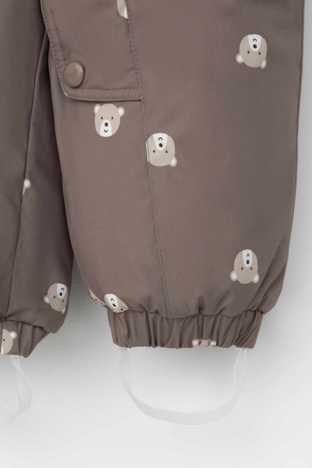 Комбинезоны утепленные для мальчика, артикул: ВК 60116/н/11 ГР, цвет: коричневый, фото 8