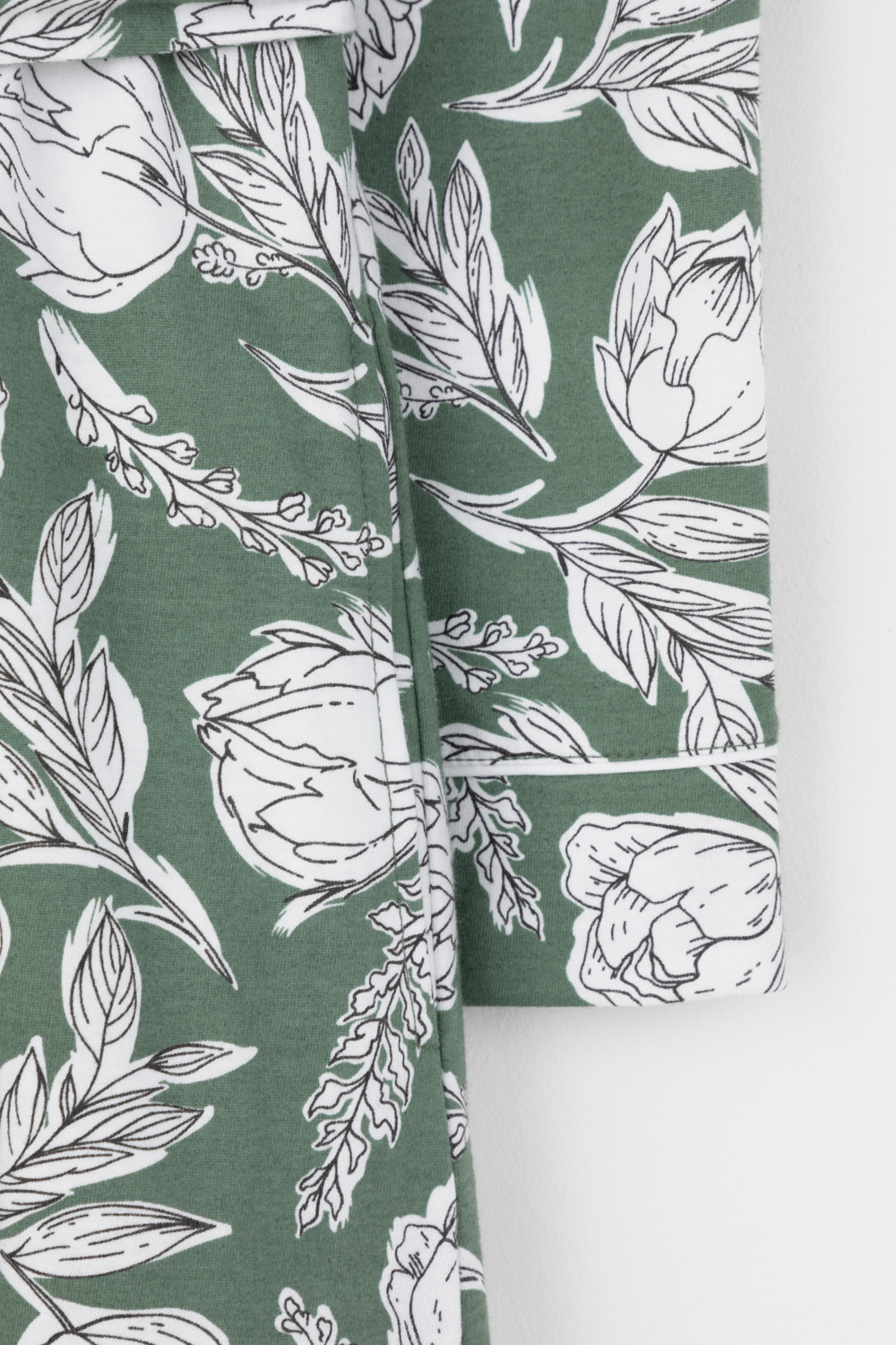 Халаты женские для мам, артикул: Е 50005, цвет: зеленый, фото 8