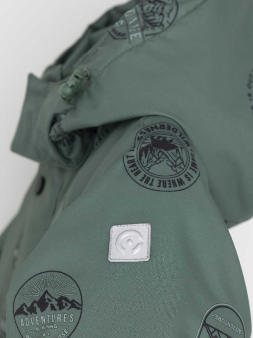 Комбинезоны утепленные для мальчика, артикул: ВК 60127/н/5 УЗГ, цвет: зеленый, фото 8