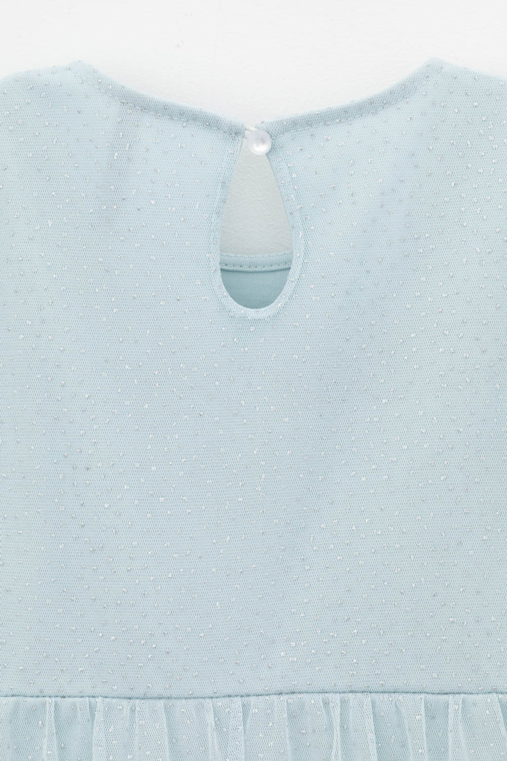 Платье для девочки, артикул: К 5854, цвет: голубой, фото 8