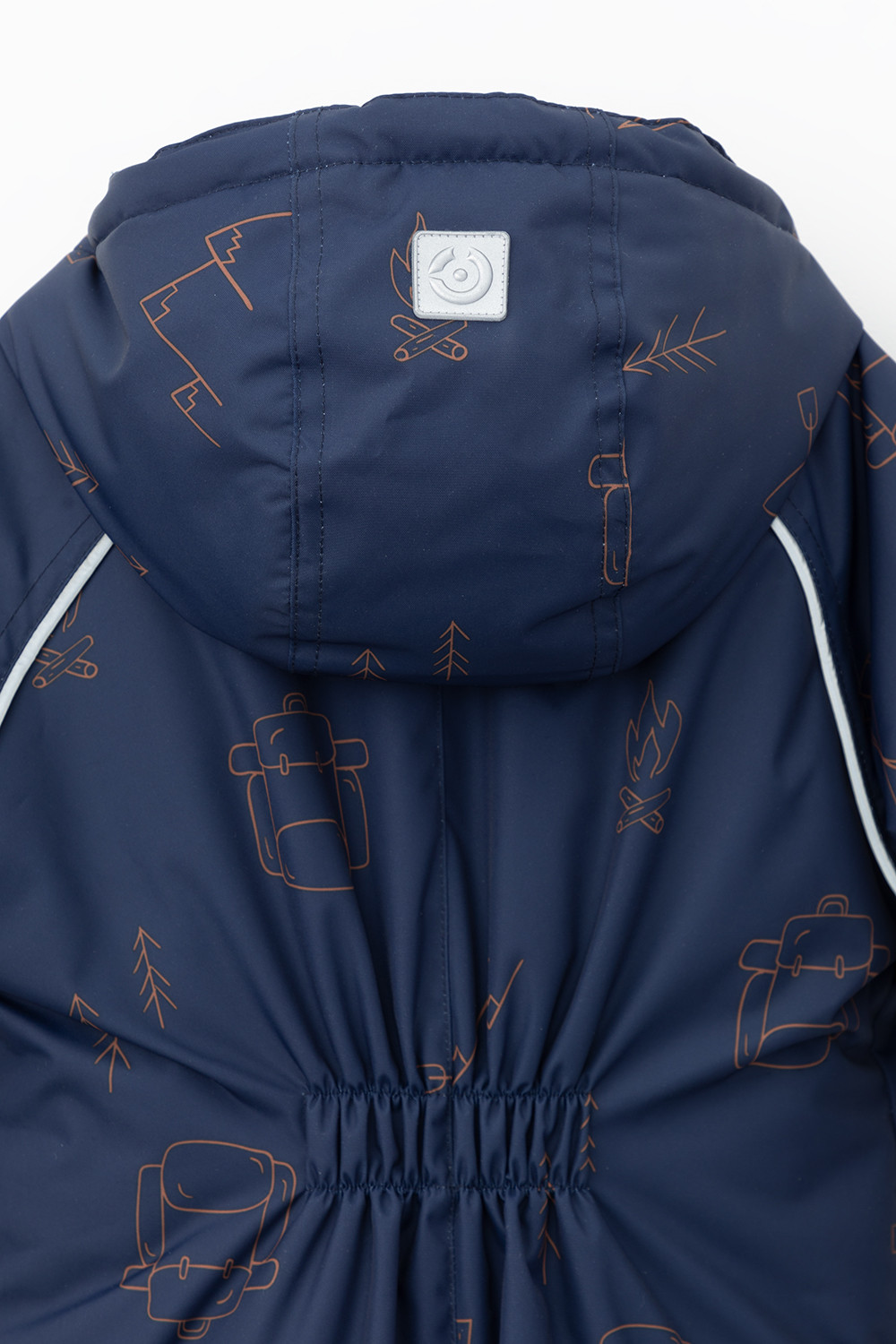 Комбинезоны утепленные для мальчика, артикул: ВК 60032/н/38 Ал, цвет: темно-синий, фото 8