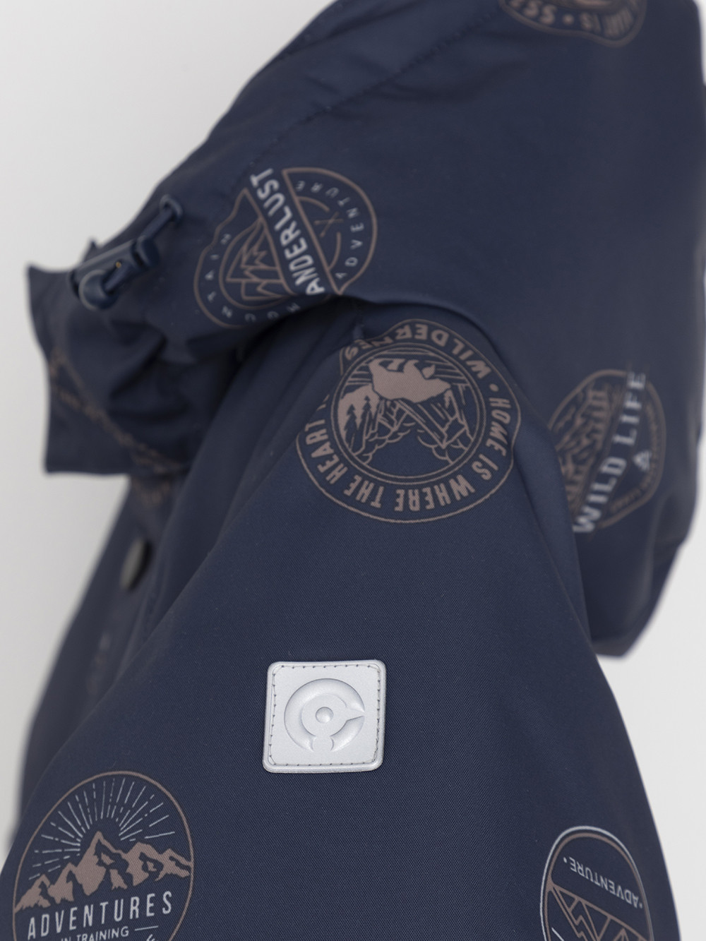 Комбинезоны утепленные для мальчика, артикул: ВК 60127/н/6 УЗГ, цвет: темно-синий, фото 8