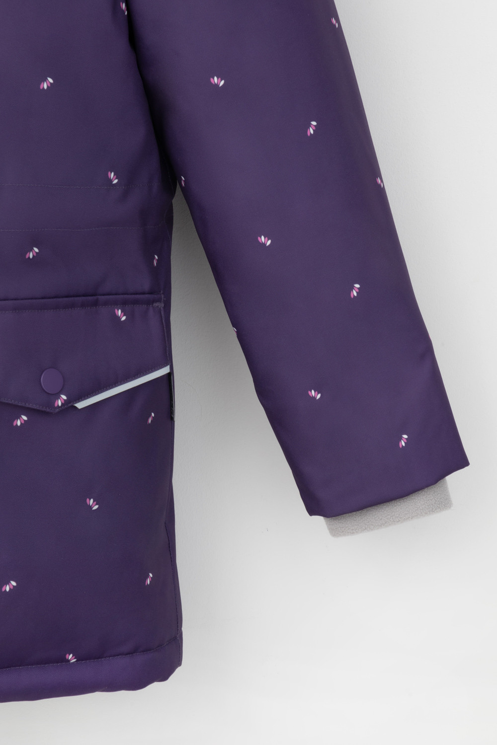 Куртка для девочки, артикул: ВК 38100/н/2 ГР, цвет: фиолетовый, фото 8